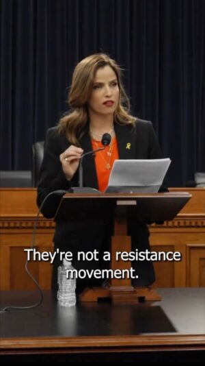 Noa Tishby Instagram - ⚠️ TRIGGER WARNING ⚠️ 

Last week, I spoke at the US Capitol about the gender based violence committed by Hamas on October 7th. 
 
Everywhere Hamas carried out massacres, they also carried out violence against women and girls so gruesome, so sadistic that the words “rape” or “sexual violence” do not capture the true scale of the horror.

These rapes were not spontaneous. They were planned and priority. They were the very core of Hamas’s October 7th attack. 

For Jihadi groups like Hamas, women are not equal to men. They are property to be owned by men. Without power, without control and, if she does something deemed disrespectful to a man or to the family, like walking down the street with any other man - without the right to life. 

Hamas had a twisted logic for these systematic gang rapes: they wanted to claim ownership of Israeli women and girls. In a conflict involving a “motherland” Hamas was trying to make a point: if we own your mothers, your sisters and your daughters, then one day we will own you, and we will own your land. 

So these jihadi psychopaths invaded Israel with specific orders to rape, defile and disfigure as many women and girls as possible. In their interrogations, captured Hamas terrorists calmly shared their orders. To soil the women.

Hamas is the political manifestation of rape culture. 
 
And the silence of those who are usually quick to defend other women but had nothing to say about one of the most barbaric systematic attacks on women ever carried out, is deafening.
I beg you to give me any other explanation for this silence than - Me too unless you’re a Jew.

Rape is not resistance. There is only resisting rape. 

Hamas hates women and it hates Jews and in Hamas’s sick worldview when you rape a woman, you own her. So they wanted to soil us, they wanted to terrorize us, they wanted to own us.
 
But Israeli women, Jewish women: we will not be owned and we will not be obliterated. We are warriors, tank commanders and survivors. We will not be silenced. Not by a jihadi death cult and not by its supporters. 
 
The people of Israel live. The women of Israel live.
 
Am Israel Chaya  חיה 

Video produced by @YoavDavis for #DavisMedia