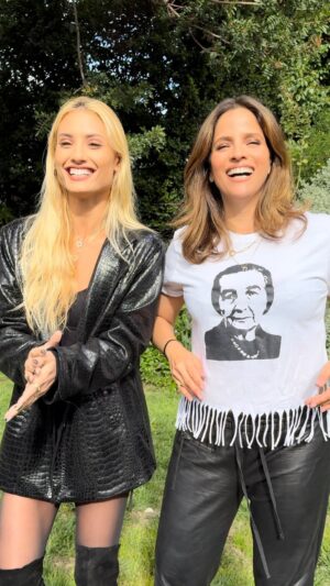 Noa Tishby Instagram - @MontanaTucker & @NoaTishby talk about the importance of Jewish pride 🎗️

Directed by @YoavDavis edit @assafstory for #DavisMedia