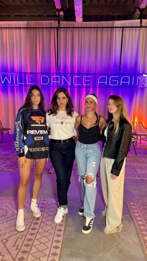 Noa Tishby Instagram - Nova survivors @nataliesanandaji, @millet_bh & @daniel_dvir1 walked me through the @novaexhibition. The entire world needs to see this.

📍35 Wall Street NYC and currently open to the public until May 25th. 

On October 7th hundreds of music lovers attended the @tribe_of_nova music festival. They were there to celebrate love, enjoy the music and celebrate life. 

Everything changed when Hamas invaded Israel and went on a genocidal killing spree. More than 1200 people were killed on that horrific day. 364 were from the festival. 

Despite all the unimaginable tragedy and loss, these brave girls promised me that they Will Dance Again.

Thank you @scooterbraun & @ujafedny for bringing this to life. 

Video directed by @YoavDavis for #DavisMedia edit Ram Shemi