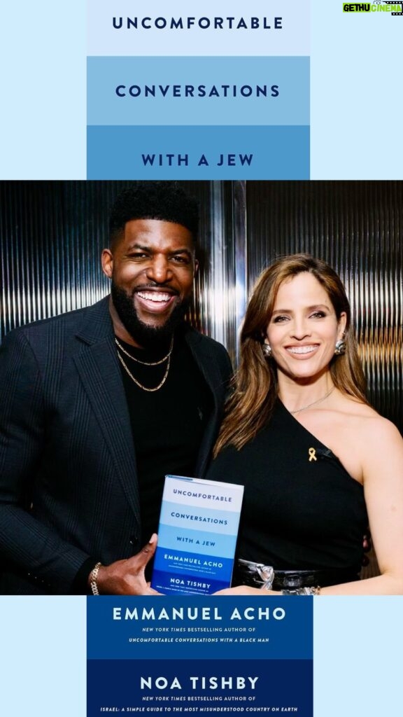 Noa Tishby Instagram - Last week, @emmanuelacho and @noatishby released their new book, “Uncomfortable Conversations With A Jew”. Since then, we’ve heard so much incredible feedback about it. Listen to what some of our friends had to say. Link in bio to get the book and leave a comment about what you think about the book so far. Directed by @YoavDavis for #DavisMedia edit Ram Shemi