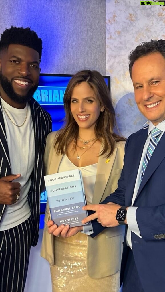 Noa Tishby Instagram - I had a dynamic conversation with @noatishby & @emmanuelacho about their new book ‘Uncomfortable Conversations With A Jew’ - it is a must read!