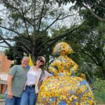 Nohely Arteaga Instagram - Feliz domingo 😃 Te invitamos a disfrutar la ruta de Las Meninas de Antonio Azzato en total son 19 Meninas inspiradas en Paisajes , Símbolos Patrios y Personalidades! Hasta la próxima 🥰👍