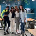 Nohely Arteaga Instagram - Aquí, asi no mas, celebrando amistad presente y futuro! @vivianagibelli @mariantoduque @nohelyarteaga . @azupasteleria (Chacao)
