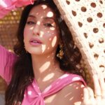 Nora Fatehi Instagram - Pink friday 🩷🩷 @globalspaindia @taras84 @reshmaamerchant @hairstylist_madhav2.0 @aasthasharma @davidkomalondon @zevarking