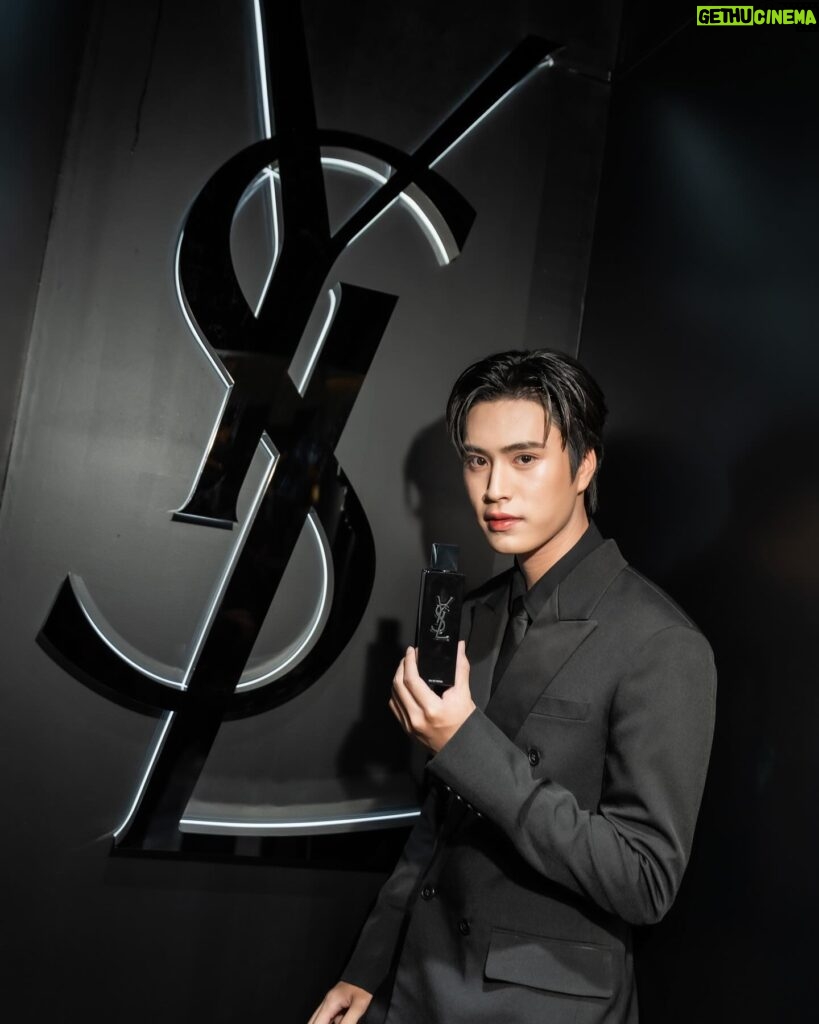 Norawit Titicharoenrak Instagram - MYSLF, a statement of modern masculinity to celebrate your true self. Because being myself is the boldest thing I can do. Discover YSL Beauty’s latest statement fragrance today - January 30 at Fashion Hall, 1st Floor, Siam Paragon. #MYSLFNoMatterWhat #yslbeautyth