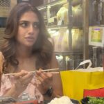 Nusrat Jahan Instagram - Just “Chopstick-ing good time” 😂 Failed miserable though🙈… still looking for my “spoonful” amusement😂😂😂 যদিও আমি হাত দিয়ে ভাত খেতে পছন্দ করি. Guess who had fun filming my “sticky” moment … @yashdasgupta #japanesefood #ricelover #foreverbangali #funmoment