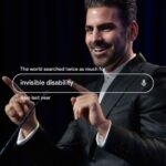 Nyle DiMarco Instagram - According to @google, in 2020, the world searched twice as much for "invisible disability" than the previous year. 🤟🏼Check out this and other trends at google.com/yearinsearch #YearInSearch #ad (Photo: Media Access Awards)