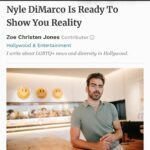 Nyle DiMarco Instagram - ONE MORE WEEK UNTIL DEAF U breaks the mold! Thank you @forbes for this great piece. [October 9th on @Netflix]