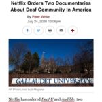 Nyle DiMarco Instagram - I'm excited to share my Netflix series with you!!! DEAF U, a coming-of-age docuseries follows a tight-knit group of Deaf students at my alma mater Gallaudet University. MARK YOUR CALENDAR: OCTOBER 9TH on NETFLIX! When I was a student at Gallaudet, my friends and I always thought that the world would absolutely eat up a reality show about our insular Deaf community at world’s only Deaf university. Now I get to show that world to the universe! <0/ AND!! Audible is a cinematic and immersive coming of age documentary following Maryland School for the Deaf high school athlete Amaree McKenstry-Hall and his close friends as they face the pressures of senior year and grappling with the realities of venturing off into the hearing world. Amaree and his teammates take out their frustrations on the football field as they battle to protect an unprecedented winning streak, while coming to terms with the tragic loss of a close friend. This is a story about kids who stand up to adversity and demand to be heard. They face conflict, but approach the future with hope – shouting to the world that they exist and they matter.