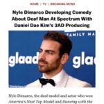 Nyle DiMarco Instagram - SO VERY EXCITED ABOUT THIS!!! Can’t wait star in it and share my Deaf world with you all 🤟🏼🤟🏼🤟🏼🤟🏼!!!! <0/