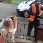Nyle DiMarco Instagram - I love this so much. Tim, who is Deaf, is the package delivery man. Tallulah’s mother taught her British Sign Language to communicate with Tim! Are you learning sign language during quarantine? 😬