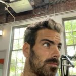 Nyle DiMarco Instagram - tossing around at gym 😬🦦