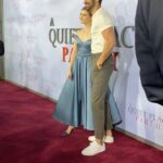 Nyle DiMarco Instagram - A Quiet Place Part II World Premiere with the amazing, phenomenal, and talented @milliesimm! Millie, I am so proud of you. Your performance brought me to tears — and my eyes are watering up as I write this. It is not often, actually it’s never happened until you, that we see a Deaf lead on the big screen being an absolute bad-ass and... I wish I could say more but no spoilers here, and there better be Oscar consideration for you, Millie. Keep making noise, Millie (pun intended). I can’t wait to see what you’ll tackle next! #aquietplace
