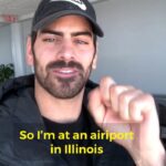 Nyle DiMarco Instagram - They gave me safety manual in BRAILLE because I’m Deaf!! THIS IS MADNESS 😂😂 Because I can’t hear... does not mean I need Braille!! Chicago, Illinois