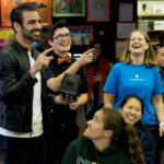 Nyle DiMarco Instagram - Honestly just 3 years ago before my sudden stardom, the thought of working with THE CEO of Apple, Tim Cook for Global Accessibility Awareness Day would be just IMPOSSIBLE. Three years ago, I was just a Deaf guy “without voice.” The thought of how far I’ve come is beyond overwhelming and I’ve been extremely, extremely blessed. - Tim Cook also cancelled the rest of his afternoon schedule just to watch my speech to thousands of Apple employees about the importance of accessibility, embracing your own difference and using it as an asset, and how my Deaf life growing up was/is a utopia. Tim Cook also insisted to introduce me before my speech so that made me even more nervous to deliver my speech impeccably! (Don’t worry, I aced it!) - In the pictures, we were at a Deaf school in Fremont @csdeagles, empowering Deaf (along people with disabilities) students, to learn coding... so in the future they can be at the forefront in bridging both communities of the deaf and the hearing, making the world more accessible! The kids are OUR future. Thank you @apple!!! - I want to also thank you all for your continuing support. You are a huge part of my journey. 🤟🏽🤟🏽