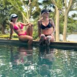 Nyvi Estephan Instagram - Com elas o tempo até abriu - literalmente e metaforicamente também 🌞🍃🩵
