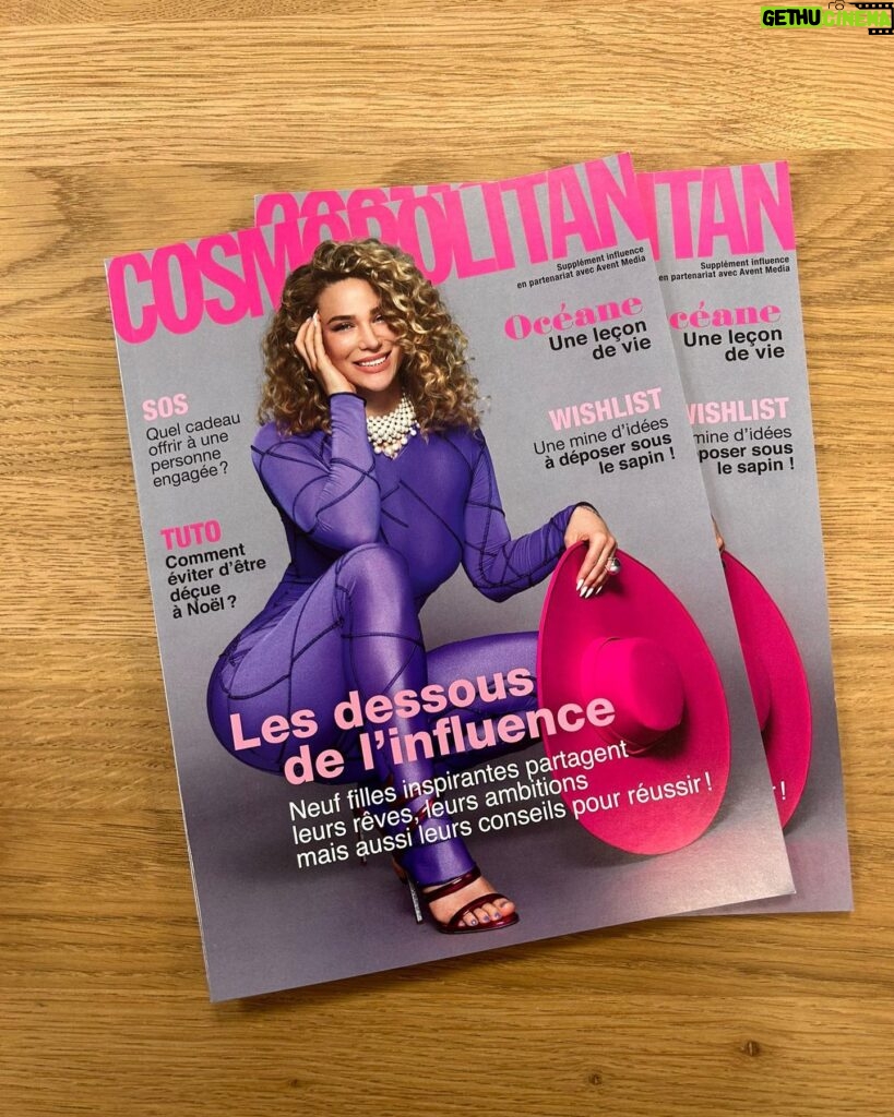 Océane Amsler Instagram - Je suis en couverture de @cosmopolitan_fr 🥹🫶🏼 J’ai du le manifester tellement fort, que c’est arrivé 🤣 PS: Ma mère a distribué ce magazine à tout le village, de façon non sollicité 👑