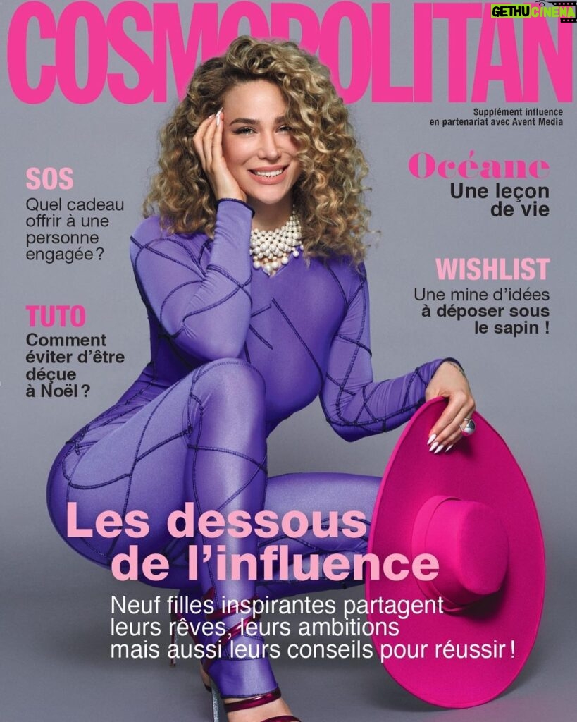 Océane Amsler Instagram - Je suis en couverture de @cosmopolitan_fr 🥹🫶🏼 J’ai du le manifester tellement fort, que c’est arrivé 🤣 PS: Ma mère a distribué ce magazine à tout le village, de façon non sollicité 👑