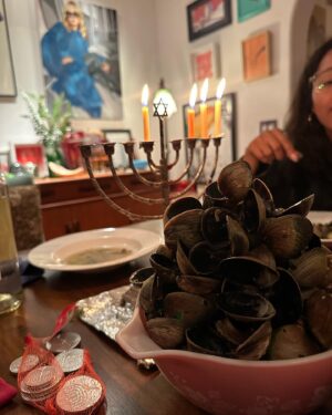 Odessa A'zion Instagram - santa told his favorite Jew (me) to tell you (you) to go listen to my song. alone!! out every where. this is still odessa by the way
