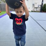 Offset Instagram - My boys all getting big… Jordan dunked on me I gotta get my get back 😂😂