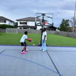Offset Instagram - My boys all getting big… Jordan dunked on me I gotta get my get back 😂😂