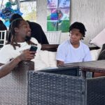 Offset Instagram - My boys all getting big… Jordan dunked on me I gotta get my get back 😂😂