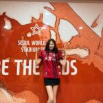 Oh Ha-young Instagram - 날 좋은 날 경기도 보고 쿠플픽도 하고👏🤭 앞으로도 좋은 경기 기대하겠습니다⚽️