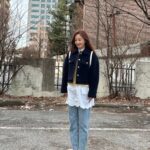 Oh Na-ra Instagram - 젠득이 귀여워 하는거에요.🤩 막내라인 정하 젠득이랑 함께하고파! #응답하라1991 #강수지 님 컨셉 #아파트404