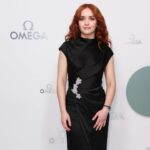 Olivia Cooke Instagram - wonderful night, wonderful watches. thank you for having me @omega #AquaTerraShades special thanks to @phildunster for the catering. delish! @rosefordestudio @alipirzadeh @lipstickkelly