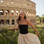 Olivia Jensen Instagram - Buongiorno Rome🇮🇹 Your are so historically beautiful. Uda tiga kali ke rome dan ga ada bosan nya. Photo yang dulu uda ga tau kemana. Yang kali ini pengen bgt ada memory yang bagus and I’m glad I had the time take this memory of Rome with me ✨ Dress @gemme.clothing