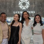 Olivia Jensen Instagram - Cheers to your 8th Anniversary @luxmatters 🥂May you shine bright always💍 ✨ . Wearing @luxmatters @loveandflair