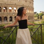 Olivia Jensen Instagram - Buongiorno Rome🇮🇹 Your are so historically beautiful. Uda tiga kali ke rome dan ga ada bosan nya. Photo yang dulu uda ga tau kemana. Yang kali ini pengen bgt ada memory yang bagus and I’m glad I had the time take this memory of Rome with me ✨ Dress @gemme.clothing