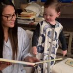 Olivia Munn Instagram - Thank you @aliwong for our First 100 Mandarin Words book! Malcolm loves it! 🏮📖