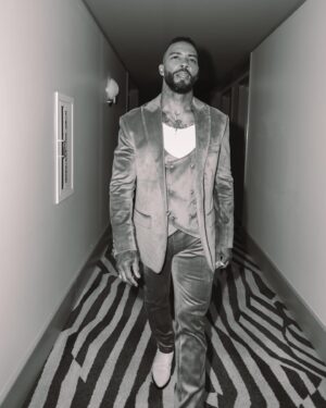 Omari Hardwick Instagram - Peace UP up….
#TheMother Premier!! Film out Tomorrow ✌🏾All our Love to You Incredible Mothers…especially the Mothers growing as your children do!!💜
*
Thank you my @netflixfilm team …#TheRegencyVillage theatre & @baltaire for hosting such a mega night. 
*
Thank you my @unitedtalent & @randcpmk partners … my personal TEAM for showing the love you did. And my brother @_jamilhardwick_ for the 4 decade long brothering. 
*
Thank you my stunning Boopsie @mrsjaeh for showing UP when the only carpet was that of the floor mats in my car! What a ride God had planned.
*
Thank you beloved fans for helping to celebrate the phenomenal @jlo & my other castmates, director @nikicaro … producers & crew.
*
And thank YOU @byjamiebruce @billieegene - @stylebylassalle @clay_visions & @just.jalon for showing OUT!
