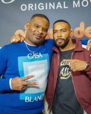 Omari Hardwick Instagram - If you haven’t locked in yet…come hang out wit ya peoples. From 8 to 88…we did it all for y’all... Including the ball!
🖤❤️
#FantasyFootballMovie now streaming on @paramountplus 🏈🎮
*Big UPS to Coach Mike Sherrard … @don_l_p @therealquinnporter @g_ducre @jahdy_p @maiya_esabella KB, Zen …. @sobellemakeup @jigcutme @tmosshairartistry @jeromedemonte @juniorsaidso crew for ALL you did to keep us right! 
🙇🏾💪🏾