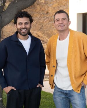 Orlando Bloom Instagram - @jayshetty Thank you for having me. Thank you for holding space for my mind to wander (also known as waffle on) and for being so generous with your insights and time. Nmrk 🙏 Our episode is now out 🎙️