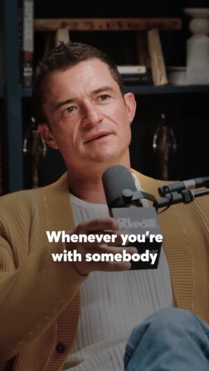 Orlando Bloom Instagram - Repost from @jayshetty 🙏 #ToTheEdge @peacock 
•
@orlandobloom’s episode is out everywhere Monday!🚨 I’m SO excited to share this very special episode with you! We talk about Orlando’s biggest fears, lessons from his past relationships, how he remains grounded and so much more. Make sure you’re following and subscribed to ON Purpose wherever you listen to podcasts so you don’t miss this one 🎙️