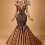 Osas Ighodaro Instagram - ✨ ART at #AMVCA10 ✨ Dress | @veekeejames_official Makeup | @lokengoo Hair | @touchofibee Photography | @officialphotofreak #AMVCA10 #OsasIghodaro #blessed ✨