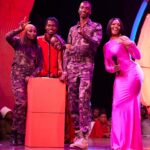 Osas Ighodaro Instagram - 💖a Damsel on hosting Duties …. w/ ‘Overall Best’ 💖 📸 | @photogirlnaija 💄 | @t.alamodebeauty 💇🏾‍♀️ | @touchofibee 👗 | @mosesebite 🎤 | @africamagic ‘Overall Best’ #OsasIghodaro #AMOverallBest #Host #vibes #blessed 💥