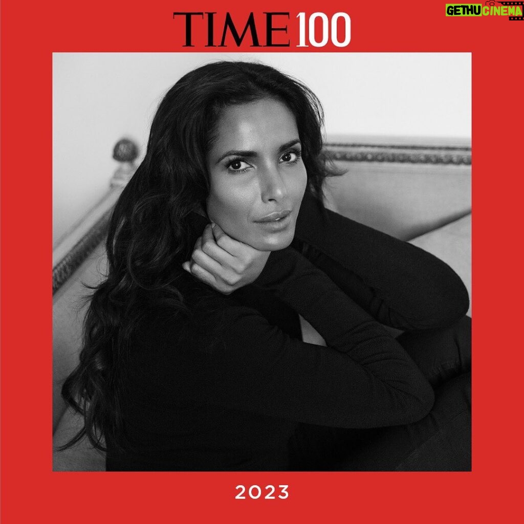 Padma Lakshmi Instagram - It’s truly an honor. Thank you, #TIME100 ❤️