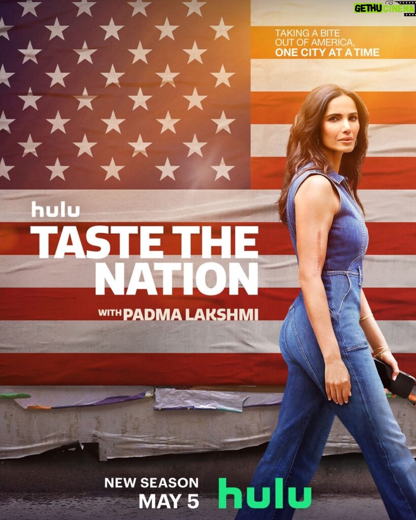 Padma Lakshmi Instagram - I’m so happy to report that #tastethenation has been nominated for an Emmy AND won 2 Reel TV Critics Choice awards!!! Thank you so much!! Can’t believe 2 years in a row! Streaming NOW on @hulu !