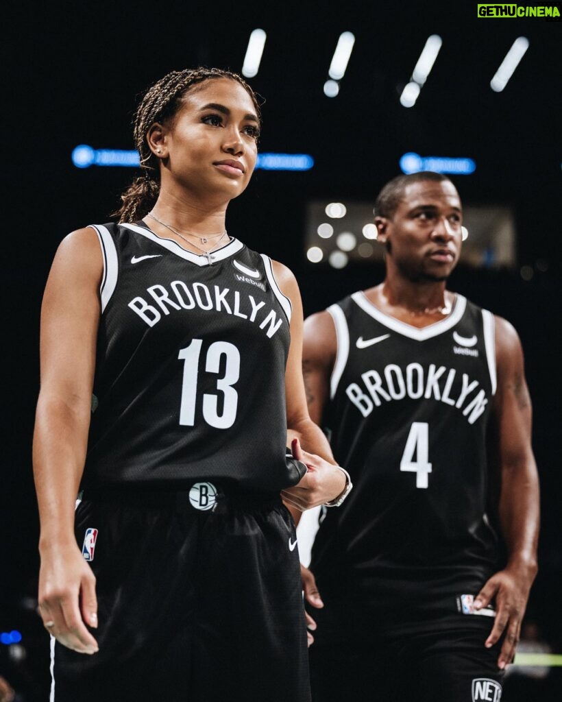 Paige Hurd Instagram - game day took home the W, then requested a trade . Love to @brooklynnets & @barclayscenter