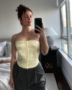 Paige Spara Instagram - @yellowthelabel @djerfavenue 💛