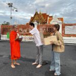 Pakorn Lam Instagram - ใส่บาตรพระ 45 รูป เนื่องในวันคล้ายวันเกิดตัวเอง