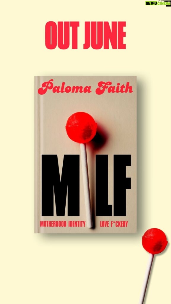 Paloma Faith Instagram - MILF my new book will be out on June 6th ! I actually still cannot believe that I’ve written a literal book when i already find it incredibly hard to juggle being a mum and also an elusive chanteuse - but i guess thats what a large portion of this book is all about ! I’m really quite nervous for you all to read it but also incredibly excited ! You can preorder it now, and if you preorder it off @waterstones youll be in with a chance of coming to see me live and meeting me after ! Love you MILFs, we got this ! Link in bio ❤️ @happyplaceofficial