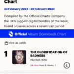 Paloma Faith Instagram - Omg I’m crying !! Thank you everyone it means so so much. More than I can say that a woman of 42, 6 albums in, parenting alone, paying for the consequences of choosing her own happiness over conventional norms can achieve this and I am so grateful to everyone who downloaded it. Thank you for listening , thank you for feeling and thank you for doing something that defies the rule books…. This is monumental #feminism #palomafaith #relationshipadvice #ageism #numberone