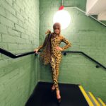 Paloma Faith Instagram - Thanks Bristol for putting up with me and my sore throat praying it doesn’t get worse for london !!!! Gargling all the salt and feel stressed !!!!! Wig @eamonnhughes Styling @phoebearnold Wearing @zeynepkartalofficial @honourclothing @egoofficial @atubodycouture #palomafaith #tourlife #fashion