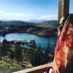 Pantea Bahram Instagram - آبی به رنگِ آب و آسمان #استقلال #پانته_آ_بهرام