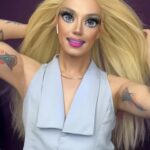 Paolo Ballesteros Instagram - Im a VORBIE gurl 😉😅 #barbiemakeuptransformation #VortangBarbie