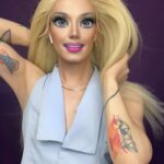 Paolo Ballesteros Instagram - Im a VORBIE gurl 😉😅 #barbiemakeuptransformation #VortangBarbie